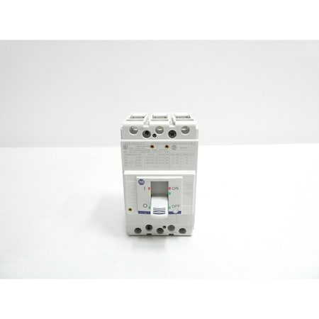 Allen Bradley Molded Case Circuit Breaker, 140G Series, 125A, 3 Pole, 220/690V AC, 65kA 140G-G6C3-D12